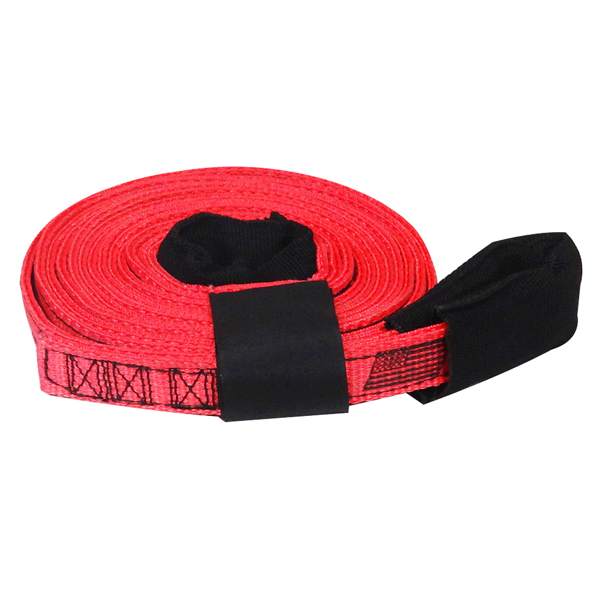 Snap-Loc Heavy Duty Tow Recovery Strap - 1in. x 15ft., 7000lb Breaking Strength, 2333lb Working Load, Polyester, Model# SLTT115K07R